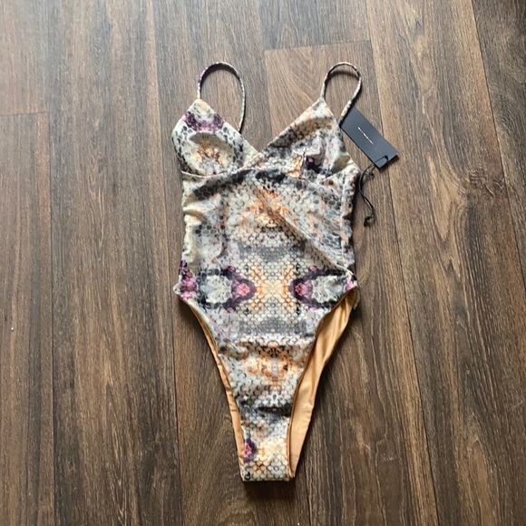 CARTER ONE PIECE - ECO SKAKE SKIN - Picture 2 of 4